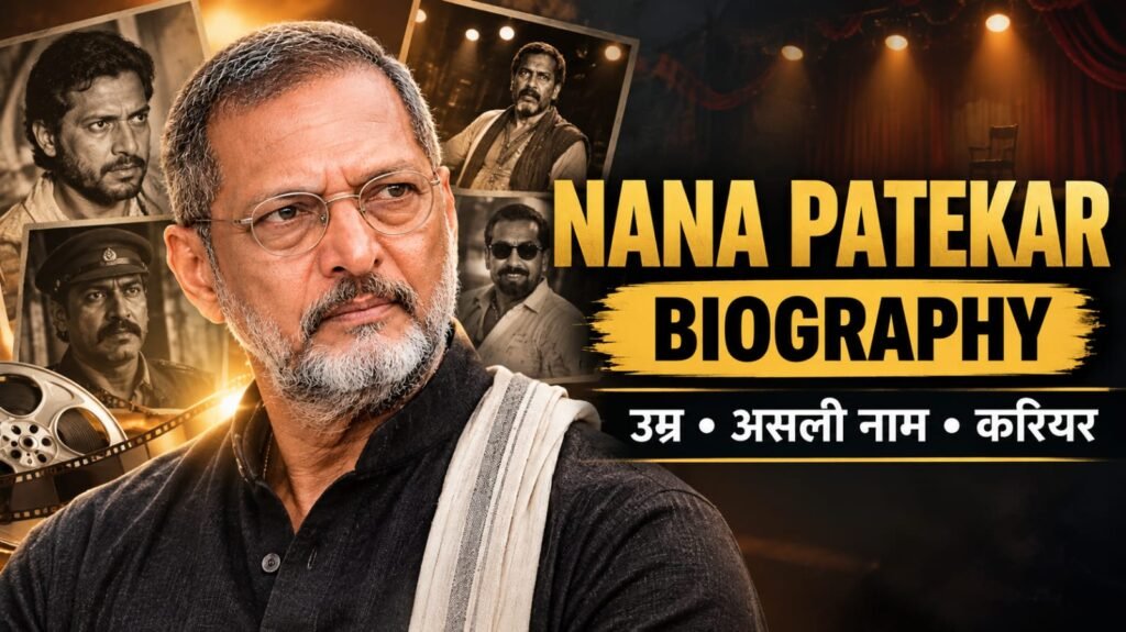 Nana Patekar Biography, Age, Real Name and Career