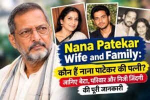 Nana Patekar With wIFE Neelakant Patekar and Family